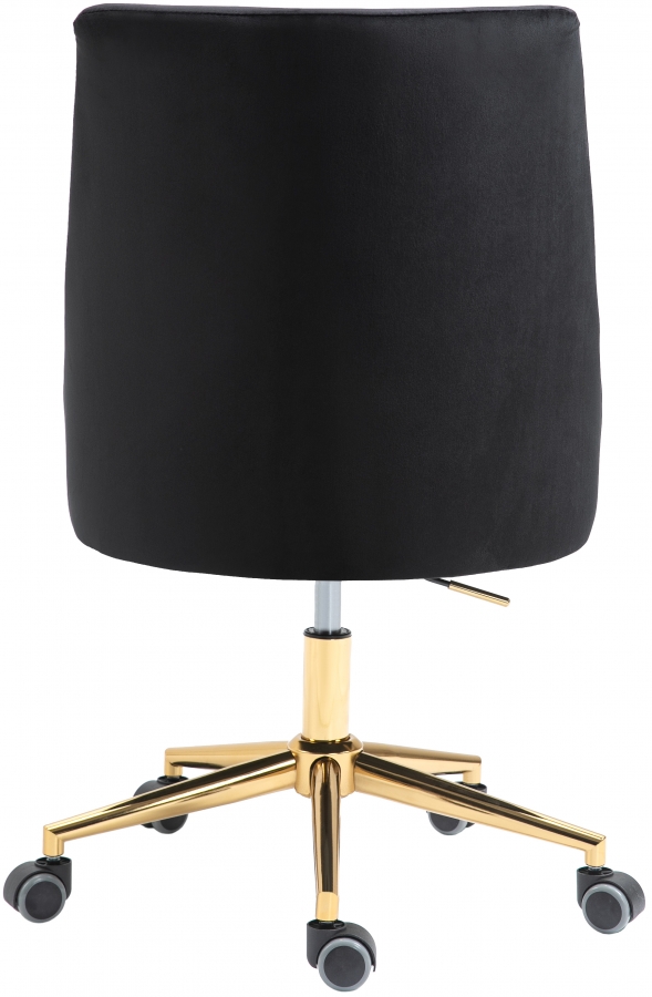 Karina Velvet Upholstered Office Chair