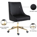 Karina Velvet Upholstered Office Chair