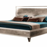 Bed KS with Wooden HB 180200X200-cm.