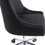 Karina Velvet Upholstered Office Chair