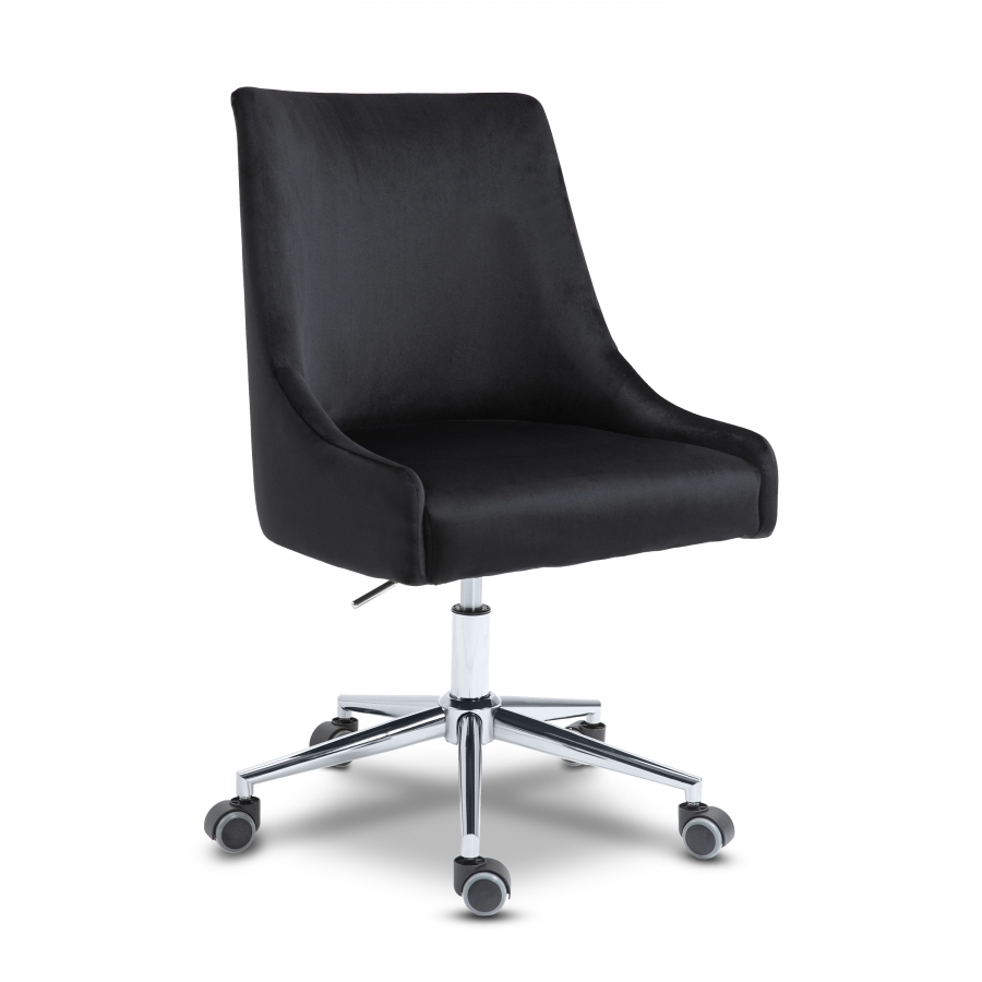 Karina Velvet Upholstered Office Chair