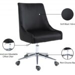 Karina Velvet Upholstered Office Chair
