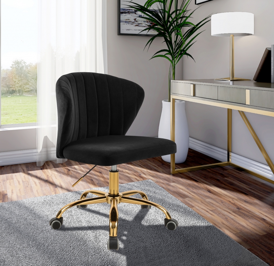 Finley Velvet Upholstered Office Chair