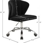 Finley Velvet Upholstered Office Chair