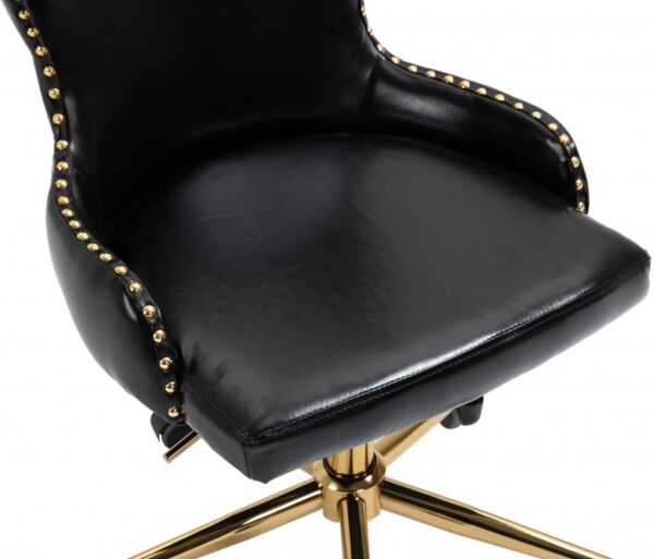 Hendrix Vegan Leather Upholstered Office Chair