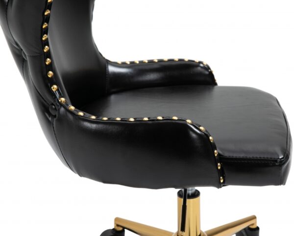 Hendrix Vegan Leather Upholstered Office Chair