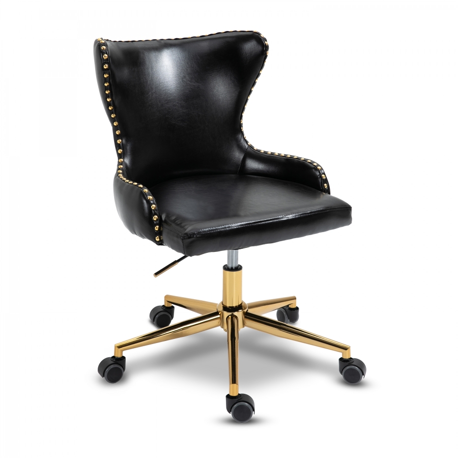 Hendrix Vegan Leather Upholstered Office Chair