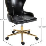 Hendrix Vegan Leather Upholstered Office Chair