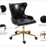 Hendrix Vegan Leather Upholstered Office Chair