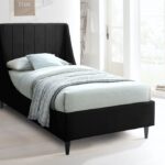 Eva Velvet Upholstered Bed