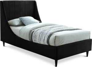 Eva Velvet Upholstered Bed