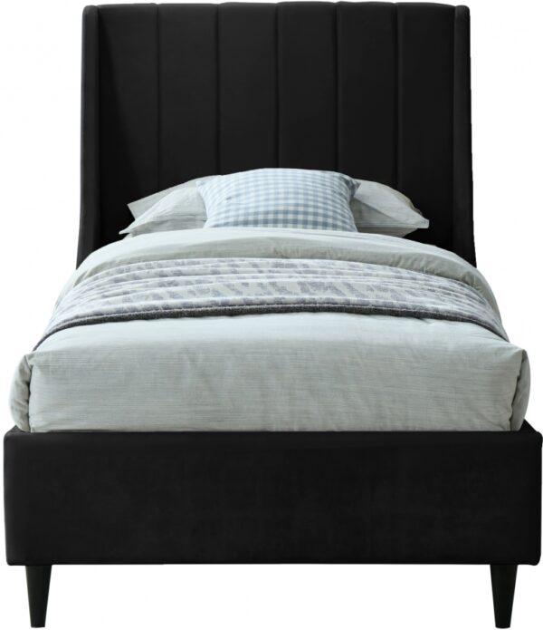 Eva Velvet Upholstered Bed