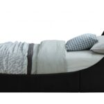 Eva Velvet Upholstered Bed