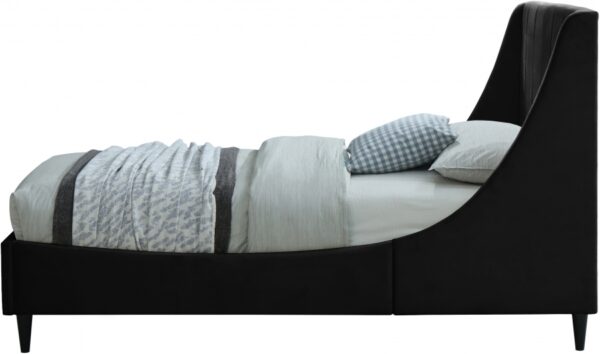 Eva Velvet Upholstered Bed