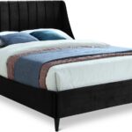 Eva Velvet Upholstered Bed