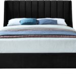 Eva Velvet Upholstered Bed