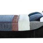 Eva Velvet Upholstered Bed