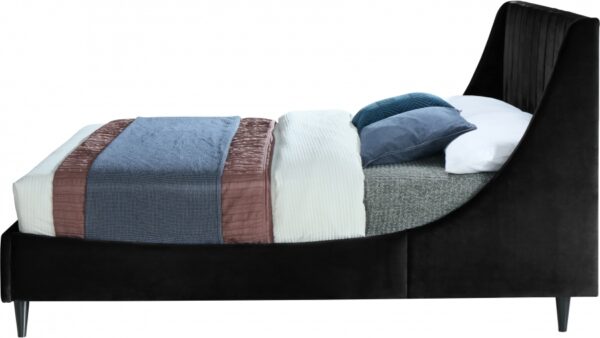 Eva Velvet Upholstered Bed