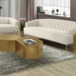 Hexagon Iron 2pc. Modular Coffee Table