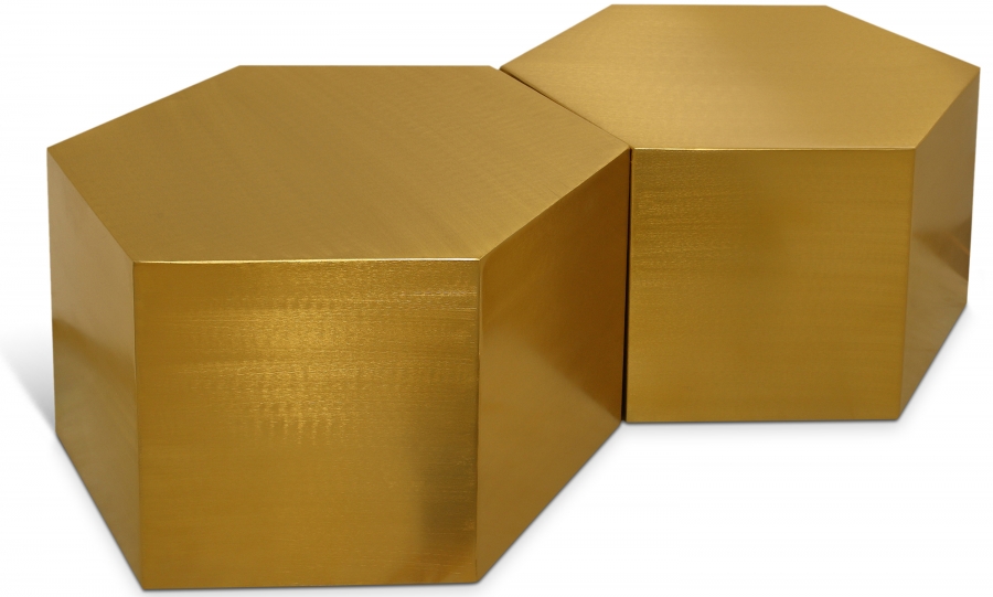 Hexagon Iron 2pc. Modular Coffee Table