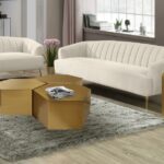 Hexagon Iron 3pc. Modular Coffee Table