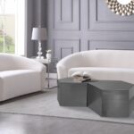 Hexagon Iron 2pc. Modular Coffee Table