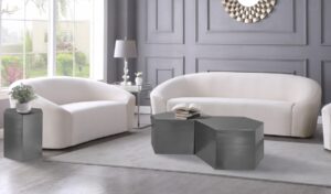 Hexagon Iron 2pc. Modular Coffee Table