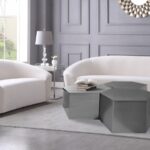 Hexagon Iron 3pc. Modular Coffee Table