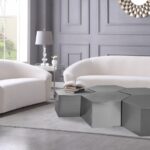 Hexagon Iron 5pc. Modular Coffee Table