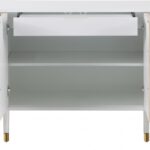 Jive Lacquer Finish, Birch Wood And Acrylic Sideboard / Buffet