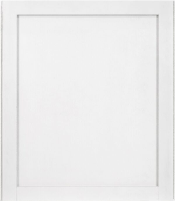 Modernist Wood Veneer Framed Mirror