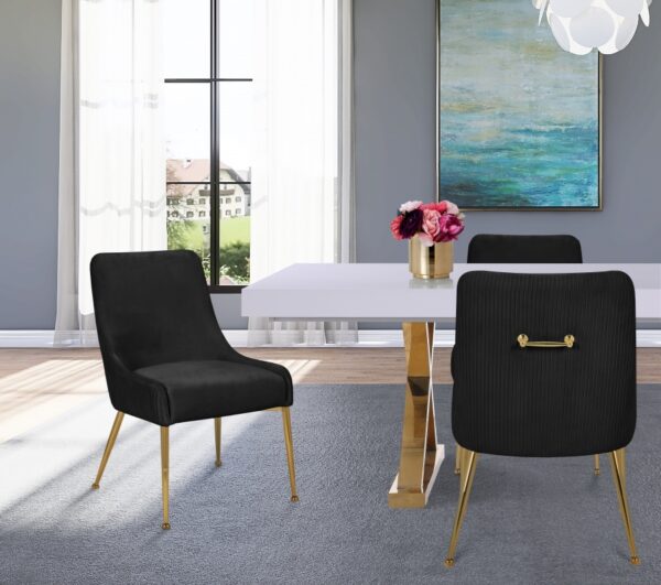 Ace Velvet Upholstered Dining Chair