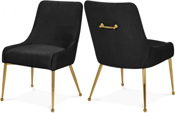 Ace Velvet Upholstered Dining Chair