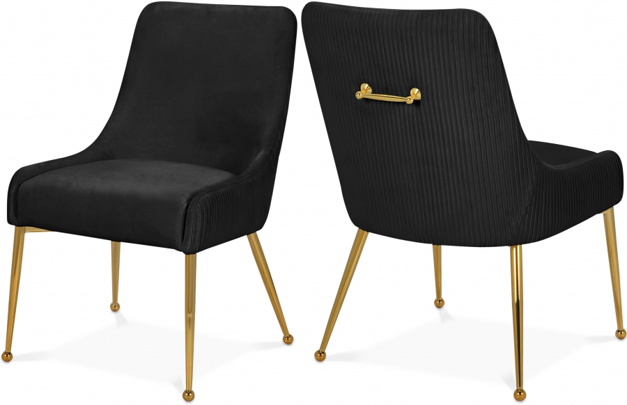 Ace Velvet Upholstered Dining Chair