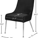 Ace Velvet Upholstered Dining Chair