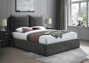 Misha Fabric Upholstered Bed