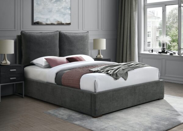 Misha Fabric Upholstered Bed
