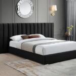Pablo Velvet Upholstered Bed