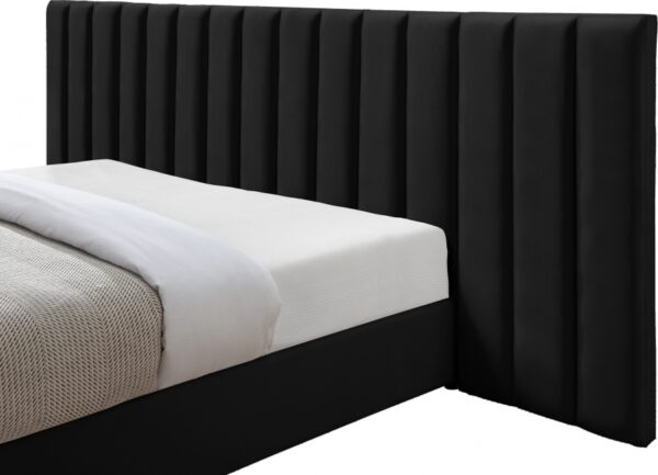 Pablo Velvet Upholstered Bed