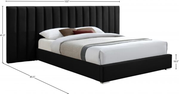 Pablo Velvet Upholstered Bed