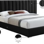 Pablo Velvet Upholstered Bed