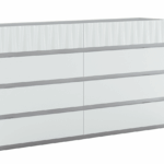Marina White Double Dresser