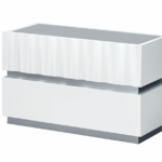 Marina White Nightstand