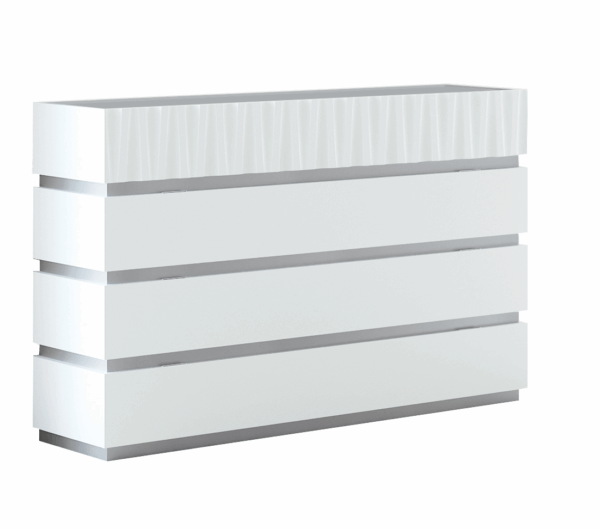 Marina White Single Dresser