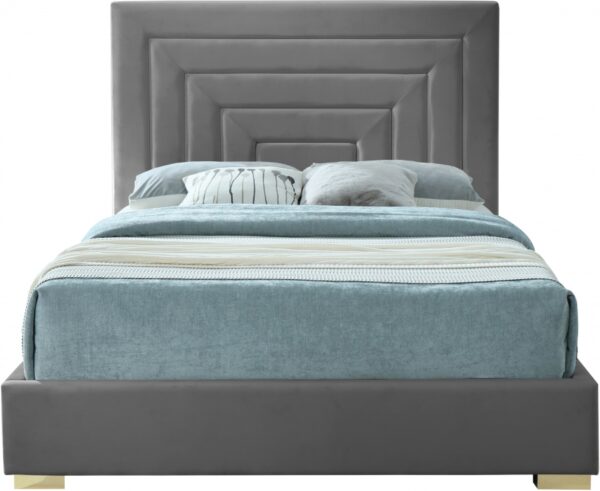 Nora Velvet Upholstered Bed