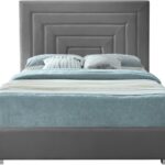 Nora Velvet Upholstered Bed