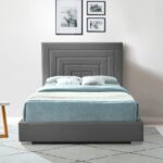 Nora Velvet Upholstered Bed