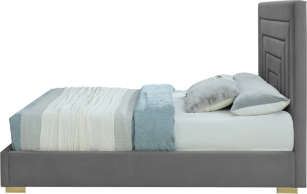 Nora Velvet Upholstered Bed