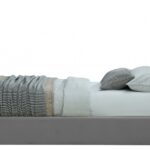 Nora Velvet Upholstered Twin Bed