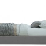 Nora Velvet Upholstered Twin Bed